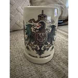 Vintage German Lidded Beer Stein by Original King Breweriana